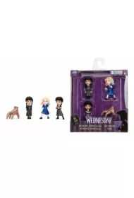 JADA Wednesday Metal figurki 4-Pak 6,5cm