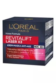 Revitalift Laser X3 Anti-Age krem-maska terapia regenerująca na noc