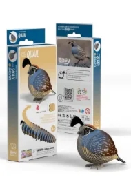 Przepiórka Eugy. Eko Układanka 3D