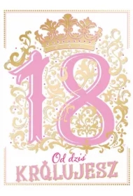 Karnet A5 18stka pink