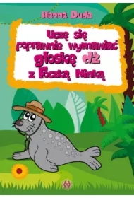 Uczę się poprawnie wymawiać głoskę dż z Foczką Ninką