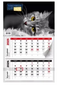 Kalendarz 2026 dwumiesięczny Lux