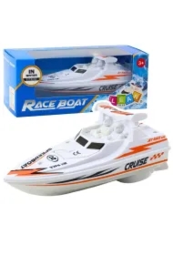 Motorówka na baterie biała