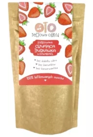 Tęczowy ogród Owoce liofilizowane Truskawka w kawałkach