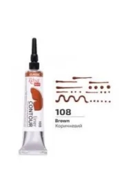 Farba akrylowa konturowa universal brown 20ml