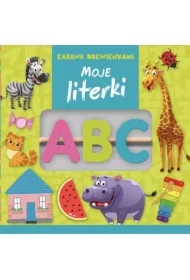 Zabawa drewienkami. Moje literki