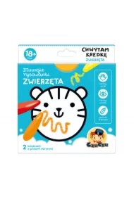 CzuCzu Dłuuugie rysowanki Chwytam kredkę Zwierzęta 18mies.+