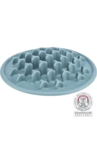 Slow Feeding Pillars, mata do karmienia, dla psa/kota, niebieska, TPE, 38 cm, spowalniająca jedzenie