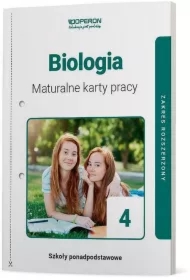 Biologia 4. Maturalne karty pracy. Szkoły ponadpodstawowe. Zakres rozszerzony