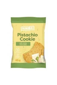 Ciasteczko pistacjowe z białą czekoladą