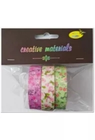 Taśmy materiałowe kwiaty