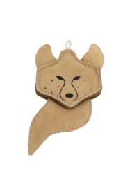 Zabawka, dla psa, lis, skórzany, 21 x 11cm/ 20mm