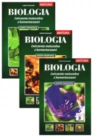 Biologia. Ćwiczenia maturalne z komentarzem. Zeszyty 1-3. Poziom rozszerzony
