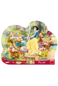 Puzzle ramkowe 25 el. Królewna Śnieżka