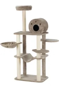 Drapak stojący Fabiola, 165 cm, szary