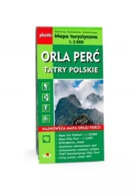 Mapa turystyczna Tatry Polskie, Orla Perć 1:5 000