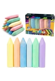 Kreda gruba kolorowa 6 szt