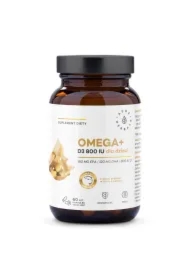 Omega+ Witamina D3 800 IU dla dzieci, kapsułki twist-off - suplement diety