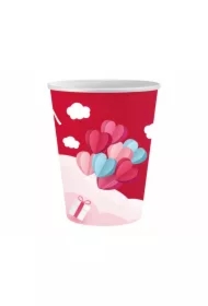 Kubeczki papierowe Love 250ml