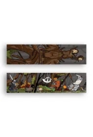 Zakładka kartonowa - Zwierzyniec Pierścienia