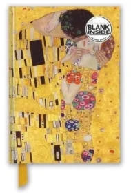 Notatnik A5 gładki TW Pocałunek Gustav Klimt