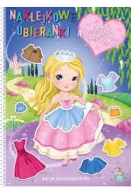 Naklejkowe ubieranki. Małe księżniczki