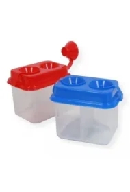 Kubek niekapek do farb podwójny MIX