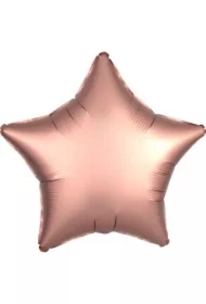 Balon foliowy Lustre Rose Copper gwiazda