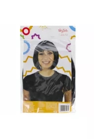 Ozdoba karnawałowa Peruka Bob czarna