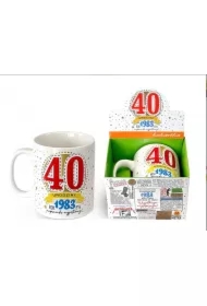 Kubek Gigant. Urodziny 40 G 055