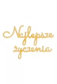 Wykrojnik - Najlepsze życzenia
