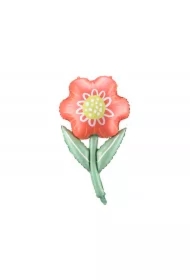 Balon foliowy Kwiatek 53x96cm