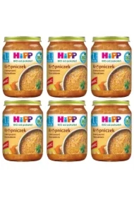 Krupniczek z warzywami i kurczakiem po 1. roku zestaw