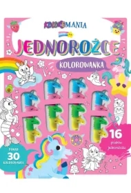 Koloromania. Jednorożce. Kolorowanka