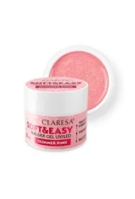 Soft&amp;Easy Builder Glimmer Pink Żel budujący do paznokci