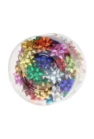 Wstążka rozetka mini metaliczna