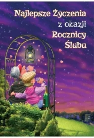 Karnet okolicznościowy Rocznica Ślubu