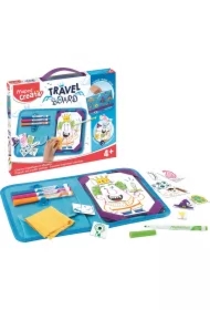 Tablica biała magnetyczna zestaw podróżny