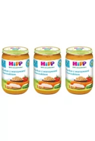 Kuskus z warzywami i kurczakiem po 7. miesiącu zestaw