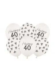 Balony 40 Pastel Off-white 30 cm