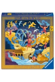 Puzzle dla dzieci 64 el. Dwanaście prac Herkulesa