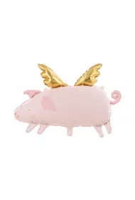 Balon foliowy Świnka