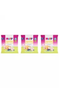 Jagodowe wafelki ryżowe po 7. miesiącu zestaw