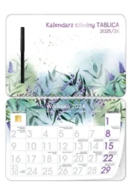 Kalendarz szkolny tablica 2025/2026