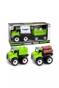 Ciężarówka z przyczepą i napędem