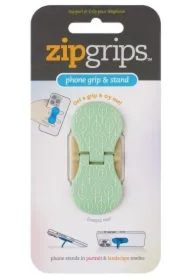 ZipGrip uchwyt na palce do telefonu Zielone liści