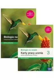 Pakiet Biologia na czasie 3. Podręcznik i Karty pracy ucznia dla liceum ogólnokształcącego i technikum. Zakres podstawowy. Szkoły ponadpodstawowe