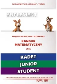 Matematyka z wesołym kangurem Suplement 2025