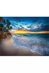 Malowanie po numerach - Zachód słońca