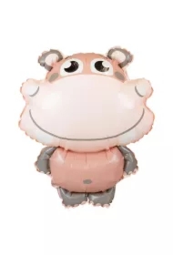 Balon foliowy Zoo - hipopotam